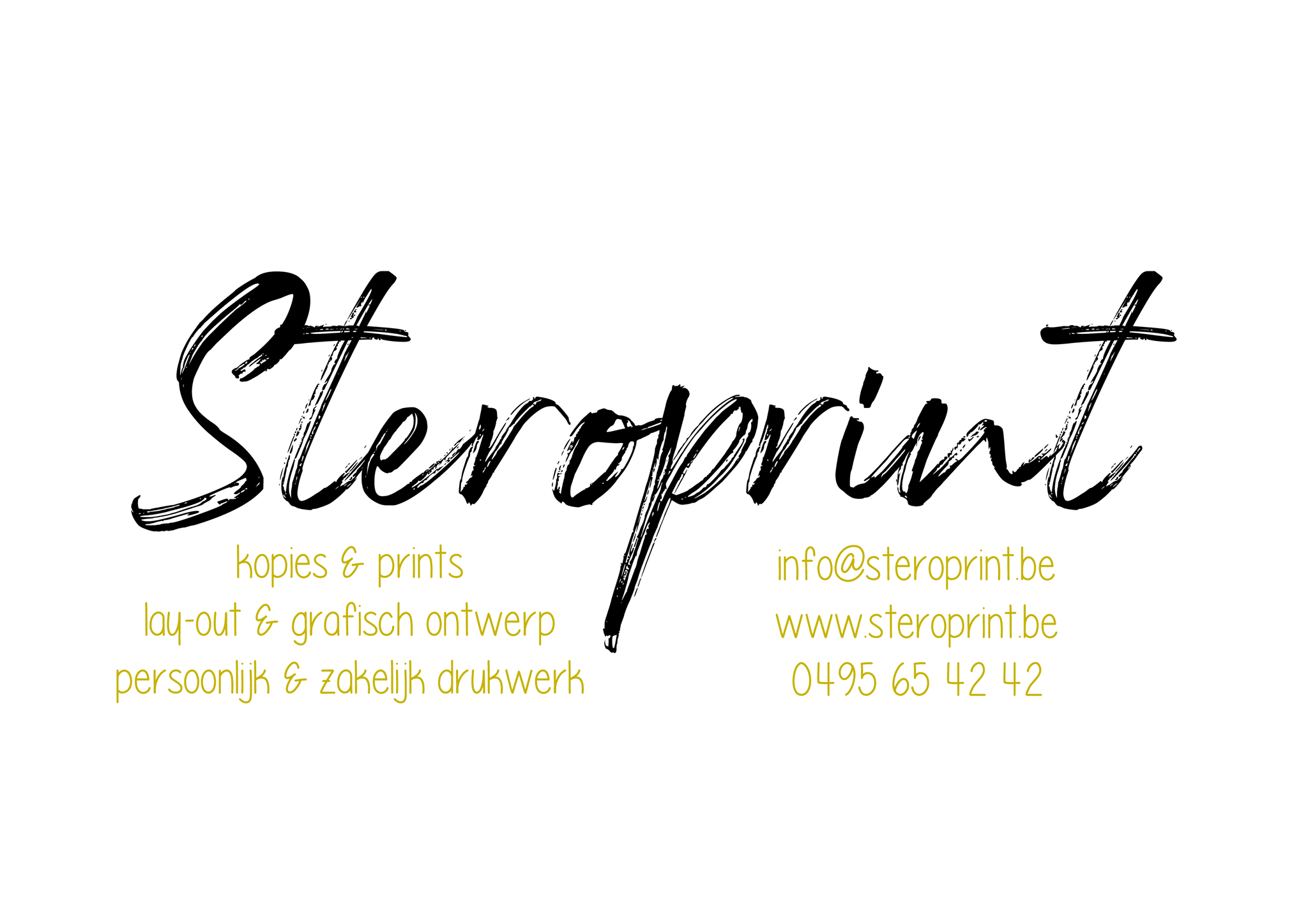 copycenters Antwerpen Steroprint